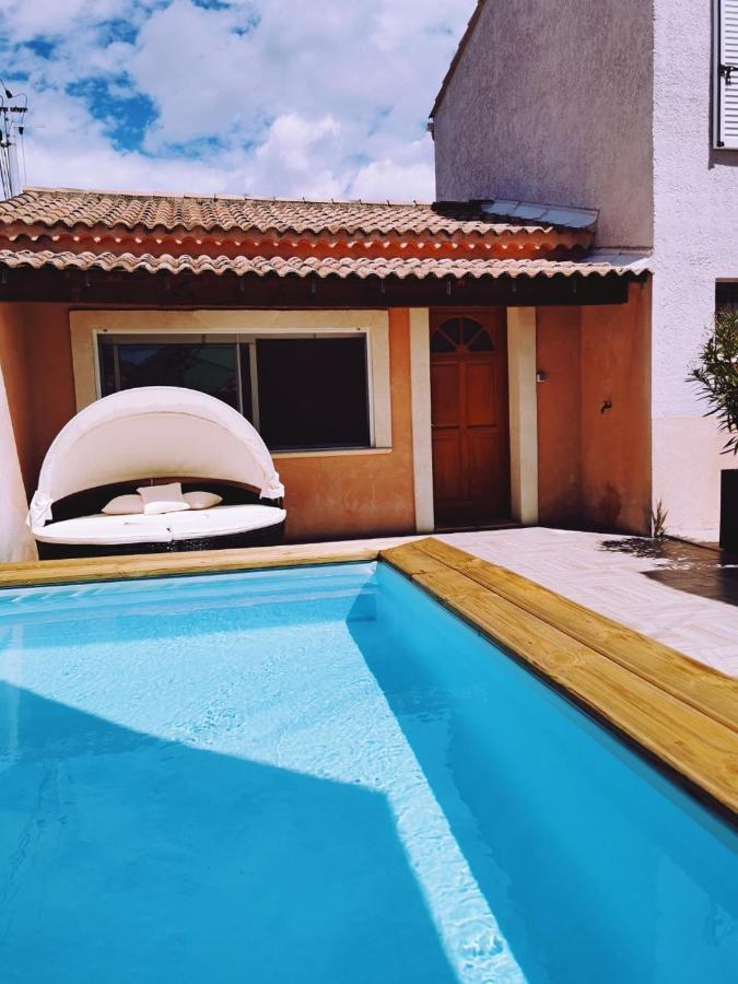 Studio Privatif Climatise , Terrasse Et Piscine Pernes-les-Fontaines Eksteriør billede